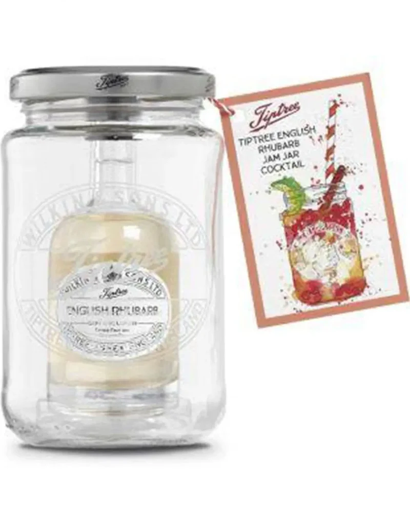 Tiptree English Rhubarb Jam Jar Cocktail, 5 cl