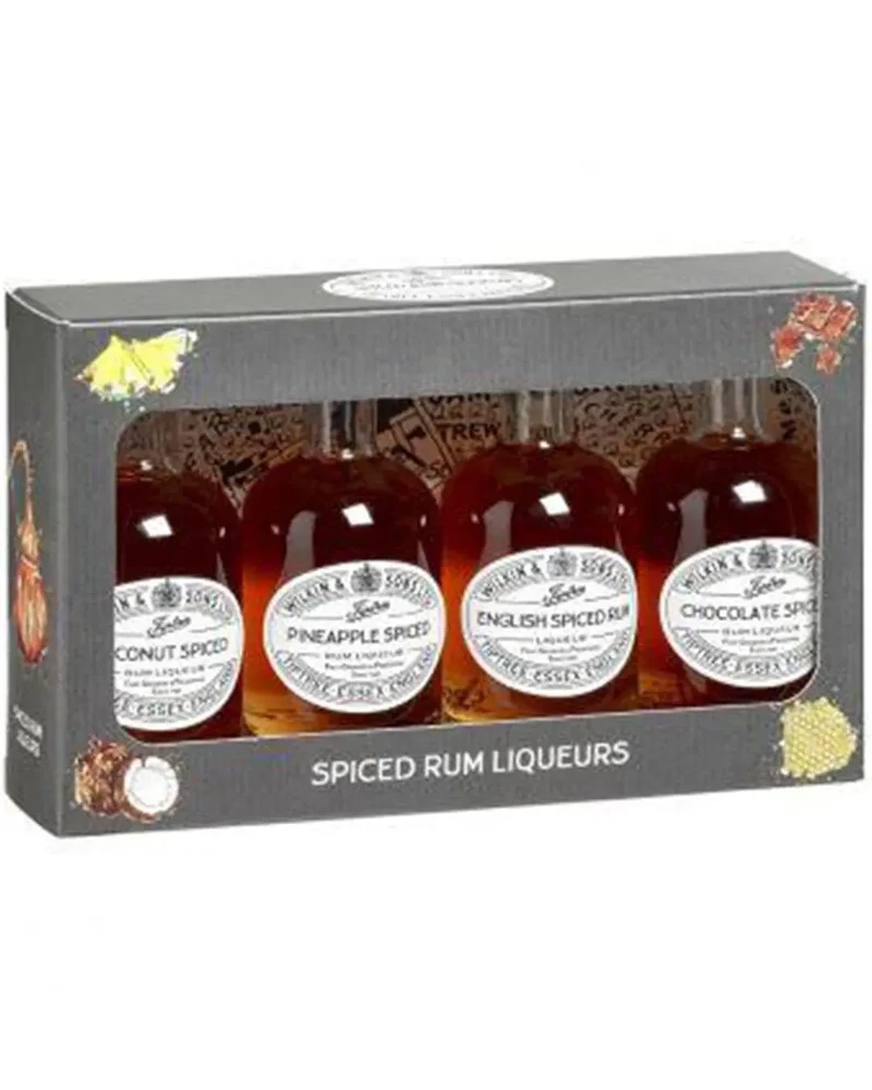 Tiptree Miniature Rum Liqueurs Box, 4 x 5 cl