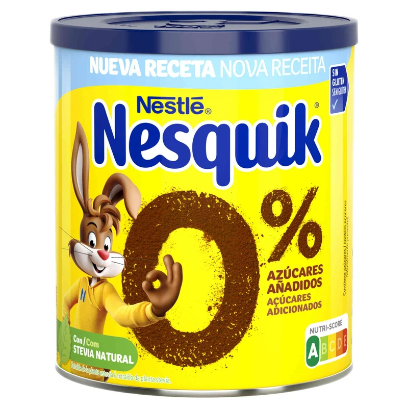 Nesquik 0% Added Sugars Cocoa Drink Powder 320g