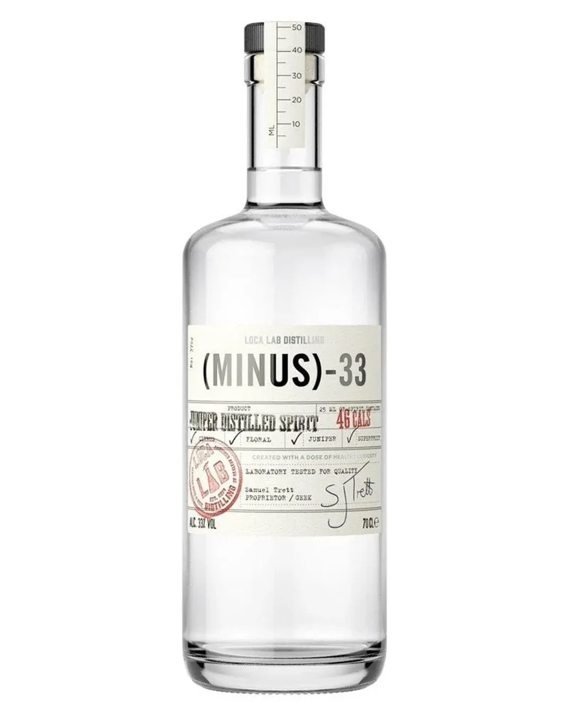 Minus 33 Low Cal Juniper Spirit, 70 cl
