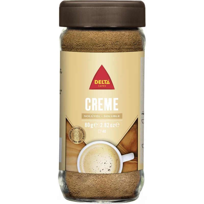Delta Creme Instant Coffee 80g