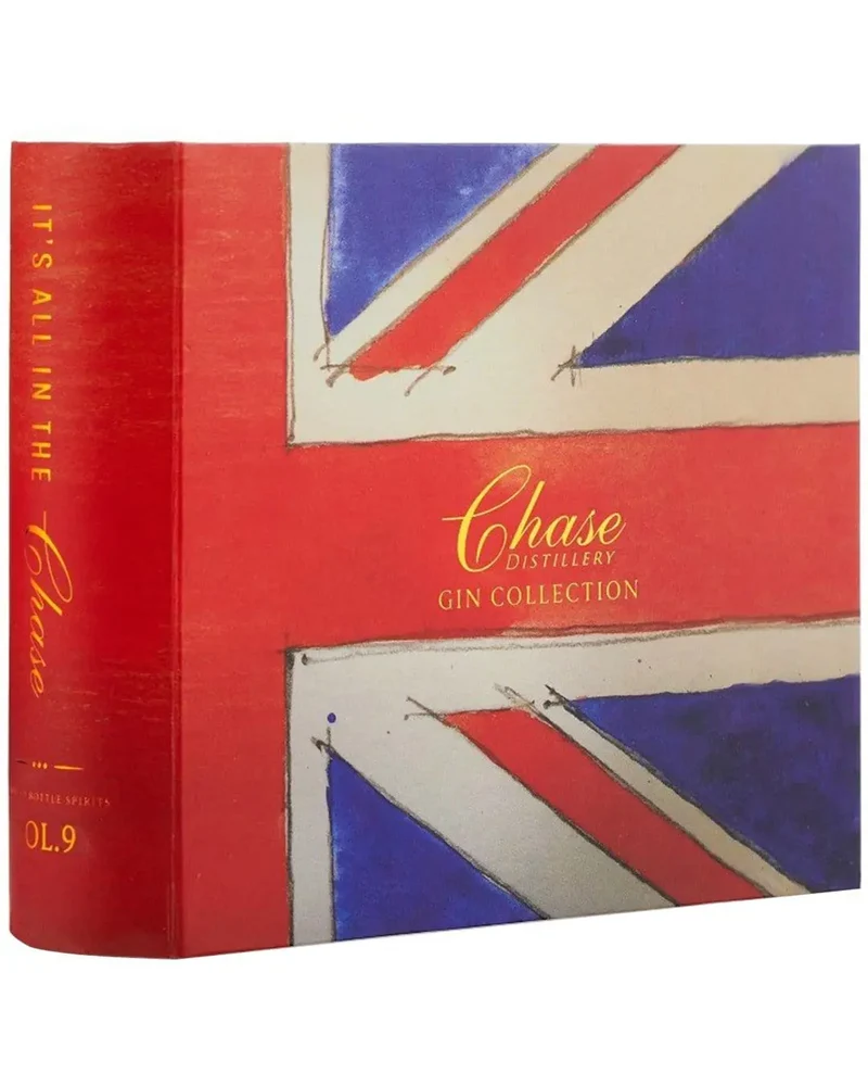 Chase Gin Collection Book, 3 x 5 cl