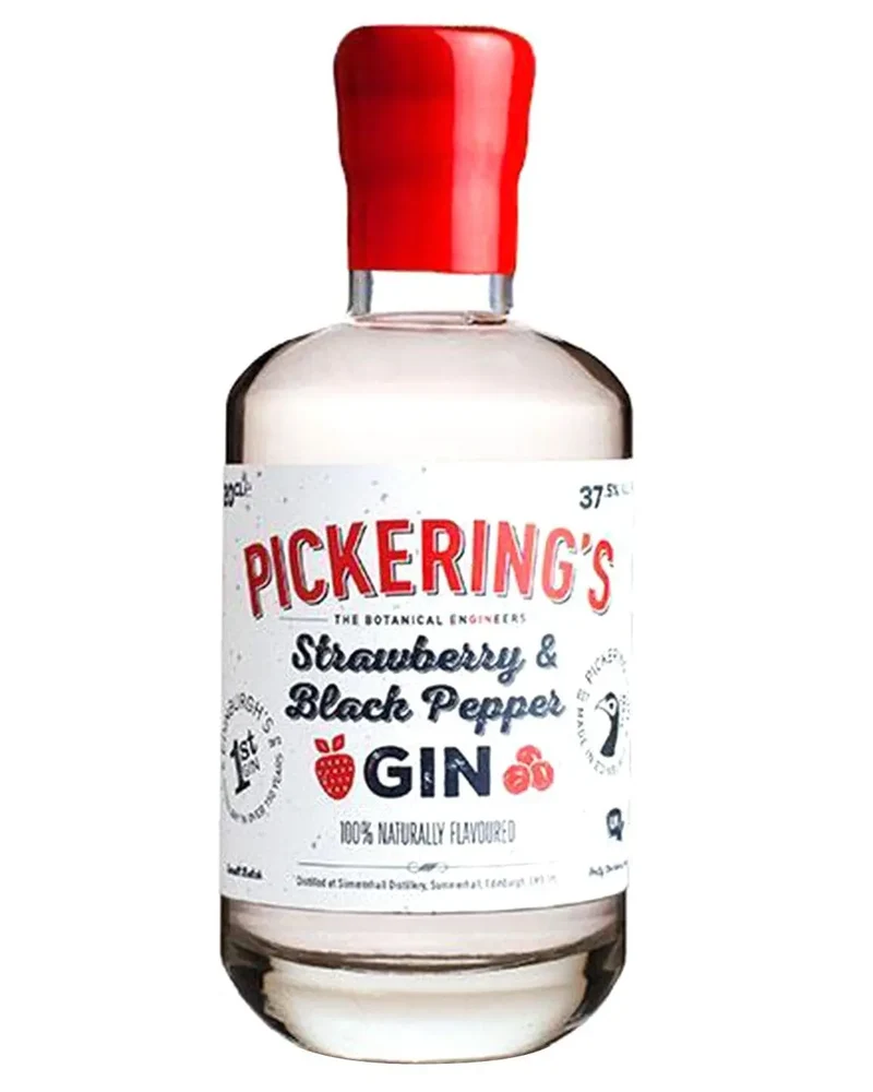 Pickering's Strawberry & Black Pepper Gin, 50 cl