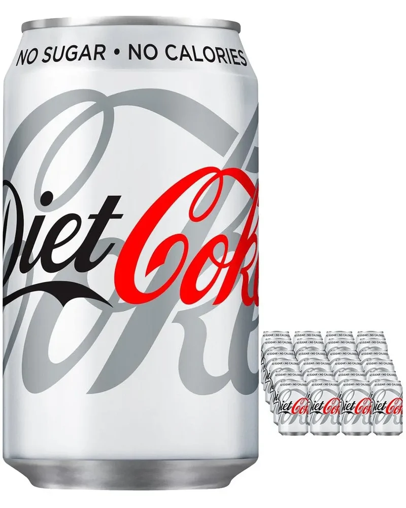 Diet Coca-Cola Can Multipack, 24 x 330 ml
