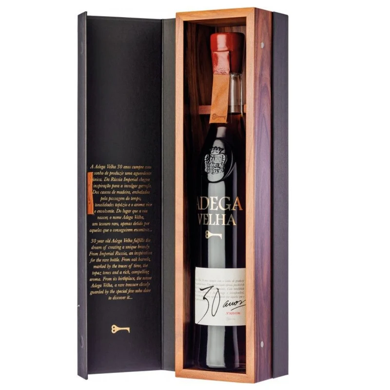 Adega Velha 30 Years Old Brandy 500ml 42% ABV