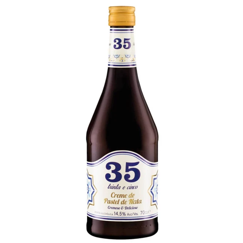 Licor 35 Pastel de Nata Cream Spirit Drink 700ml 14.5% ABV