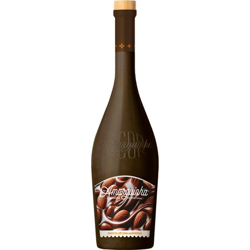 Amarguinha Cream Chocolate with Almonds Liqueur 700ml 17% ABV
