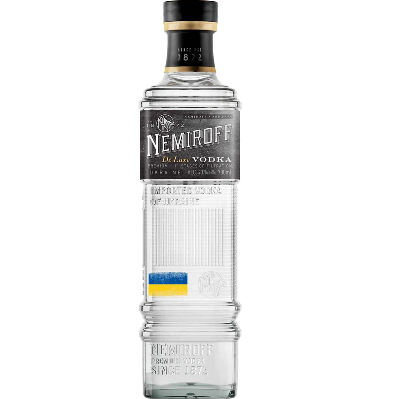 Nemiroff De Luxe Vodka 700ml 40% ABV