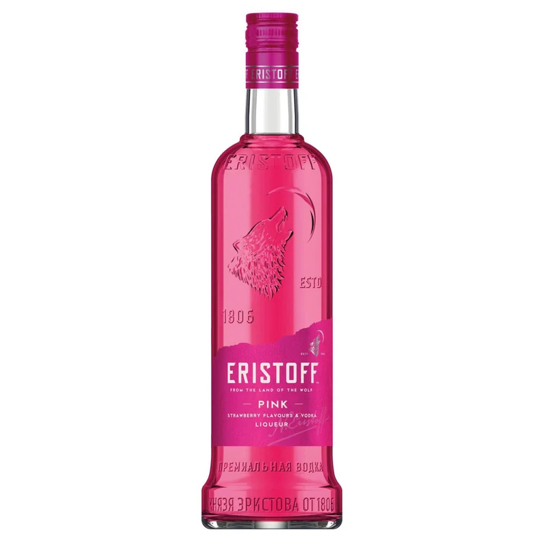 Eristoff Pink Wild Strawberry Spirit Drink 700ml 18% ABV