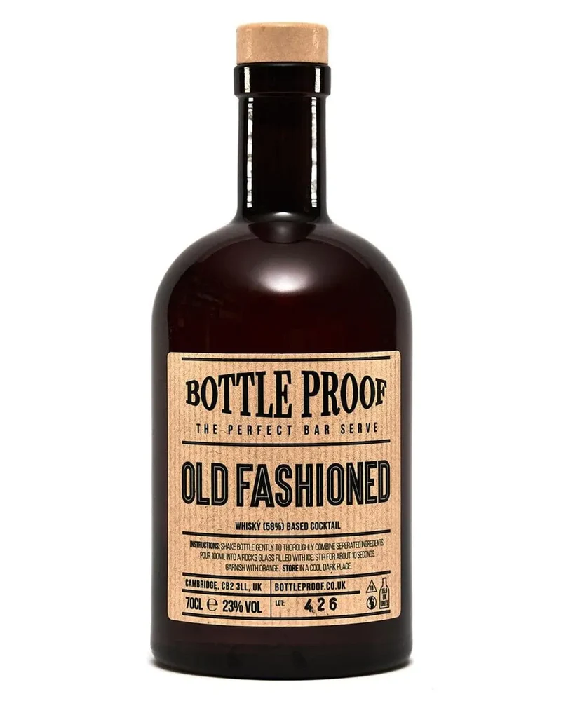 Old Fashioned, Bottleproof Cocktails, 70 cl