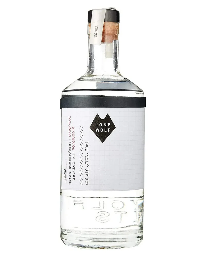 Lone Wolf Vodka, 70 cl