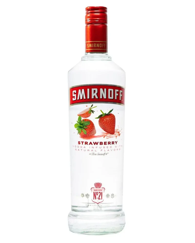 Smirnoff Strawberry Vodka, 75 cl