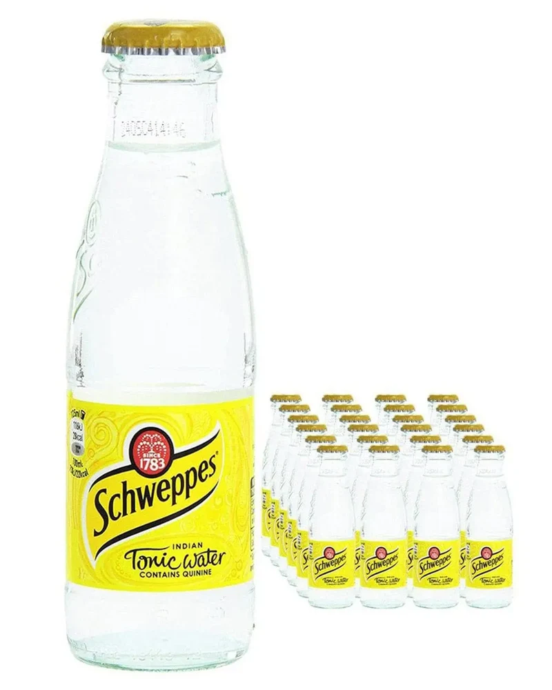 Schweppes Indian Tonic Water Multipack, 24 x 125 ml