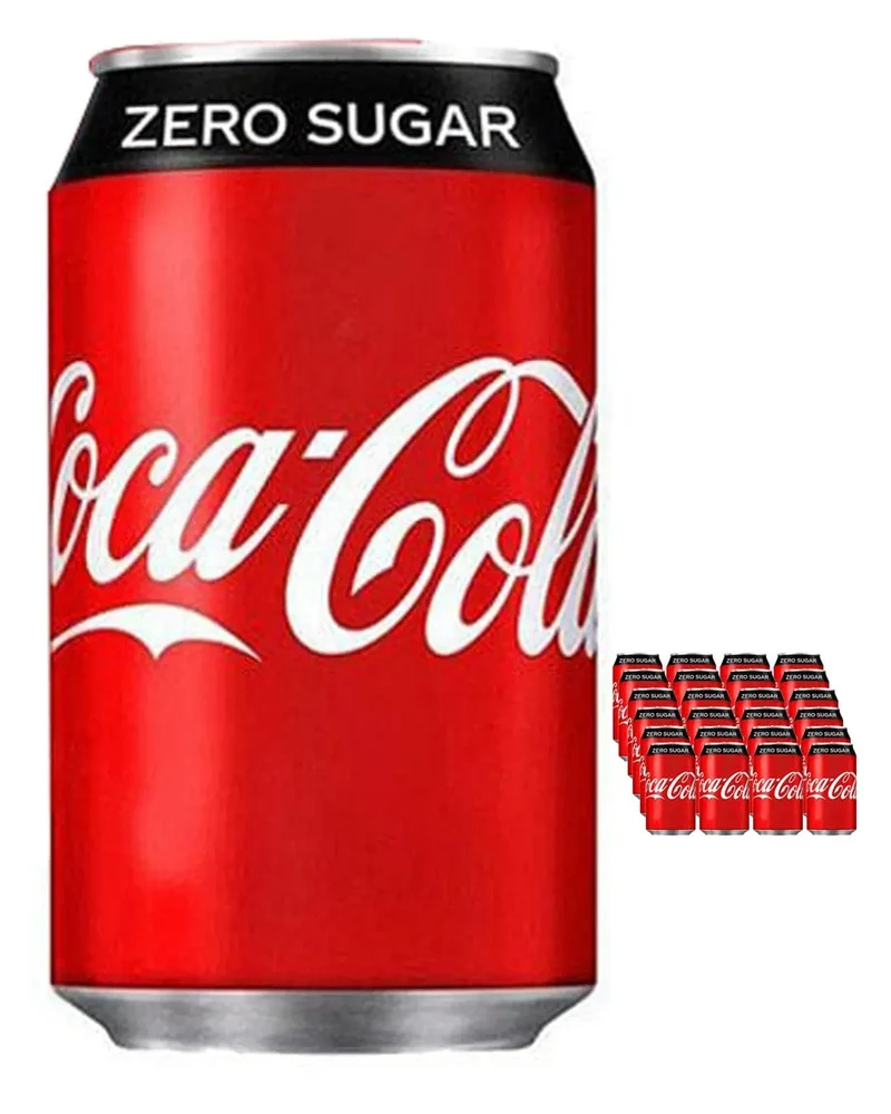 Coca-Cola Coke Zero Can Multipack, 24 x 330 ml