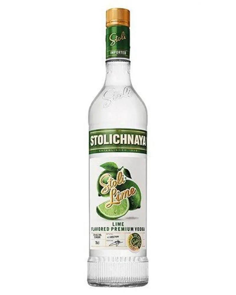 Stolichnaya Lime Vodka, 70 cl