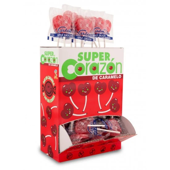 Cerdan Heart Lollipops 40 Pack