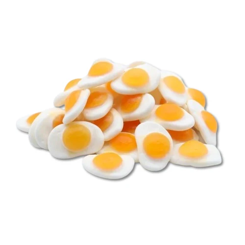 Fried Egg Foam and Jelly Gummies by Weight