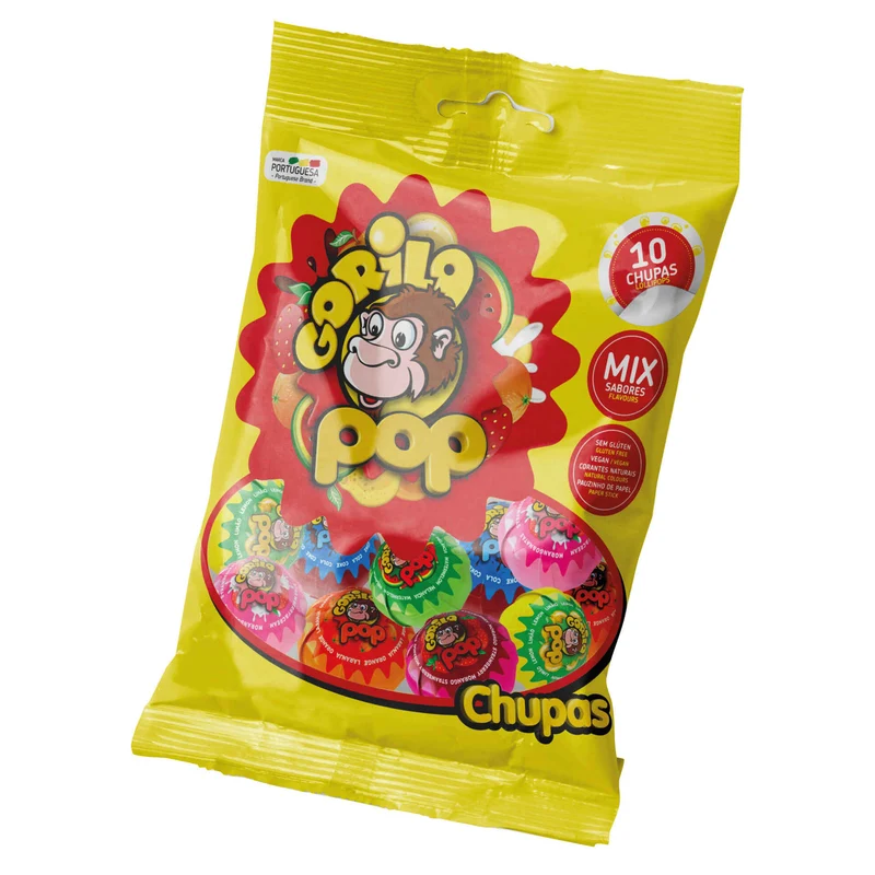 Gorila Assorted Lollipops 94g