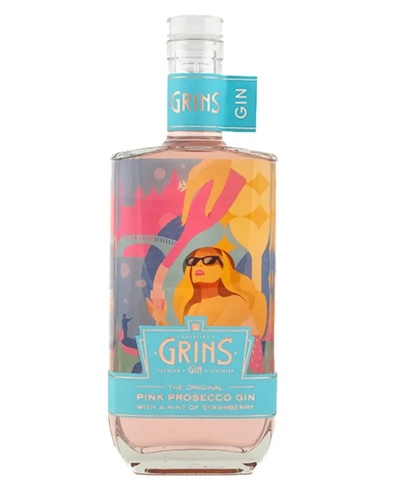 Cheshire Grins Pink Prosecco Gin, 70 cl