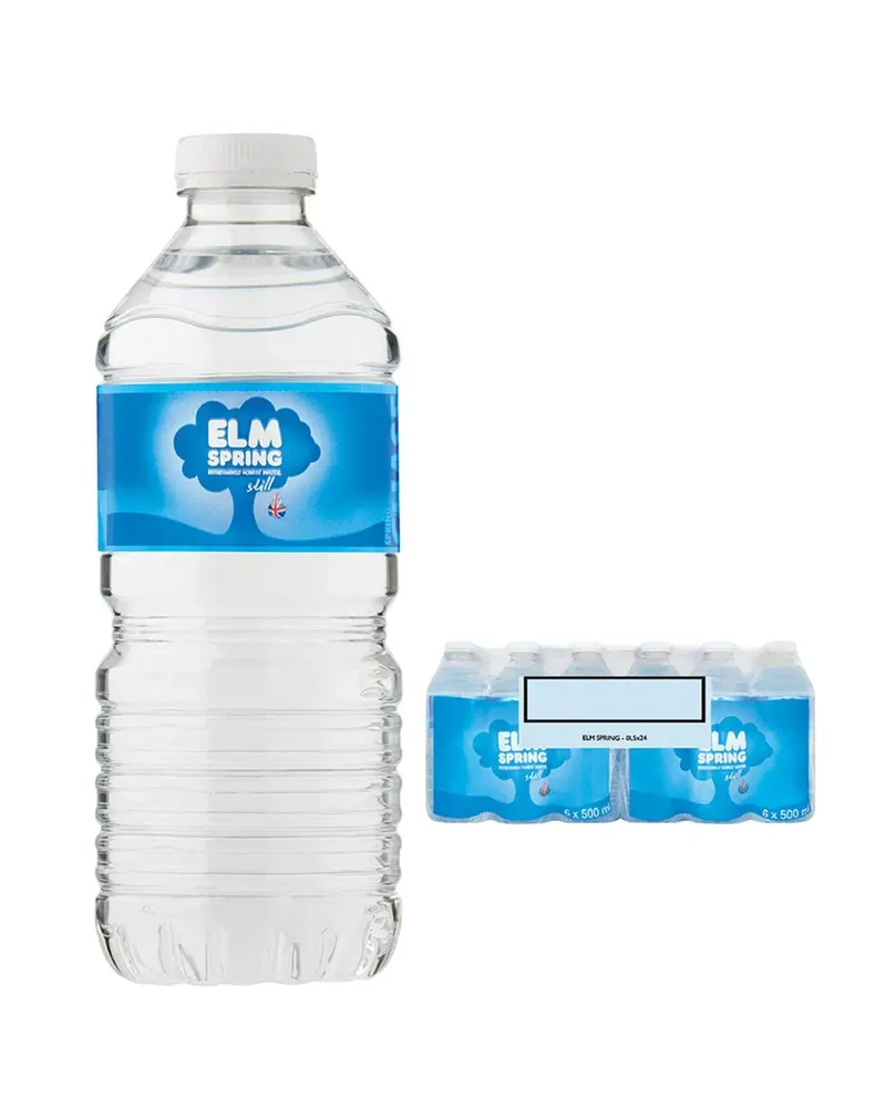 Elm Natural Spring Still Mineral Water Multipack, 24 x 500 ml