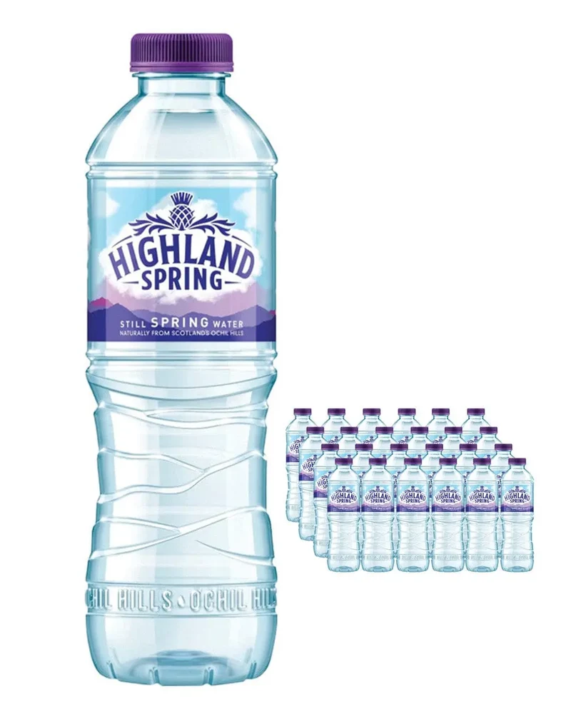 Highland Spring Still Mineral Water Multipack, 24 x 500 ml