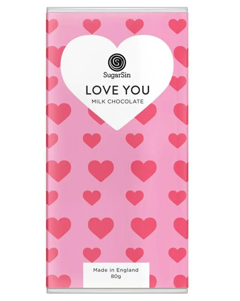 Love You Chocolate Bar