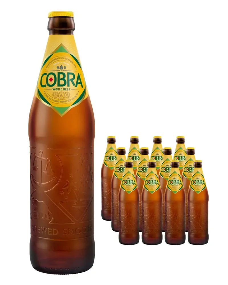 Cobra Extra Smooth Premium Lager Beer Multipack, 12 x 660 ml