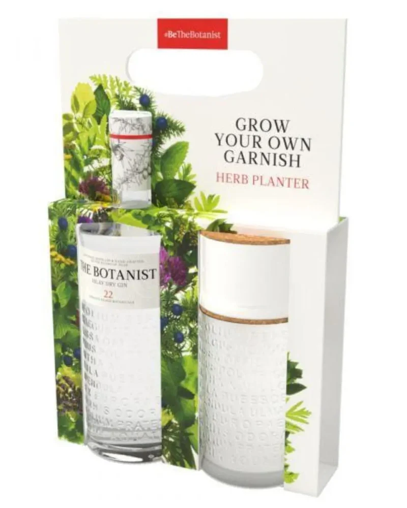 The Botanist Gin Herb Planter Gift Pack, 70 cl