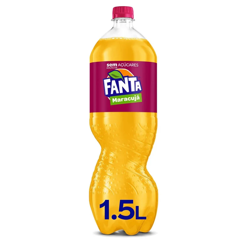 Fanta Passion Fruit No Added Sugar 1.5L