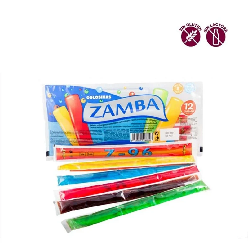 Zamba Z-96 Ice Lolly Freeze Pops Pack of 12