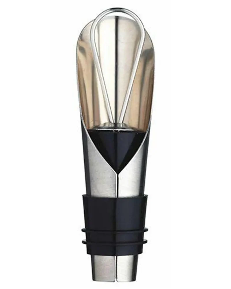 BarCraft Stainless Steel Wine Pourer/Stopper