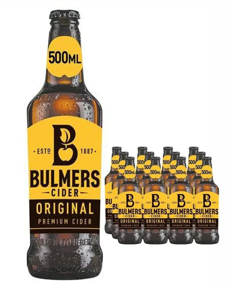 Bulmers Original Apple Premium Cider Multipack, 12 x 500 ml