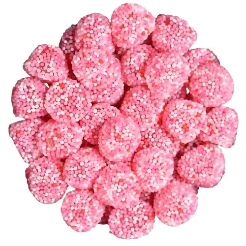 Pink Gummy Berries by Weight
