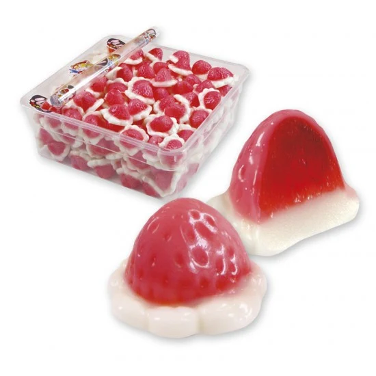 Strawberry Cream Filled Gummies by Weight