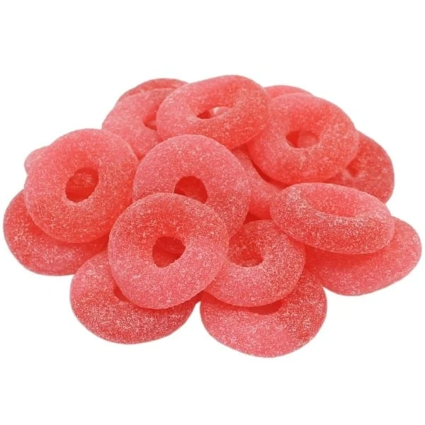 Strawberry Rings Gummies by Weight