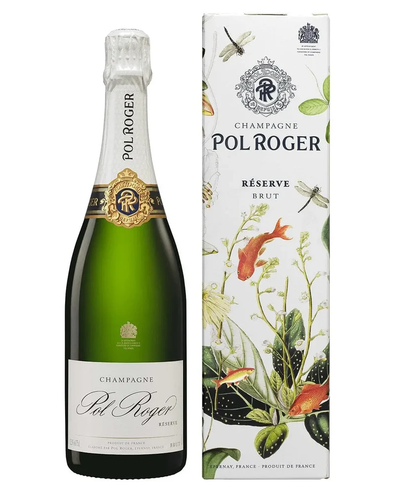 Pol Roger Brut Reserve in Gift Box, 75 cl