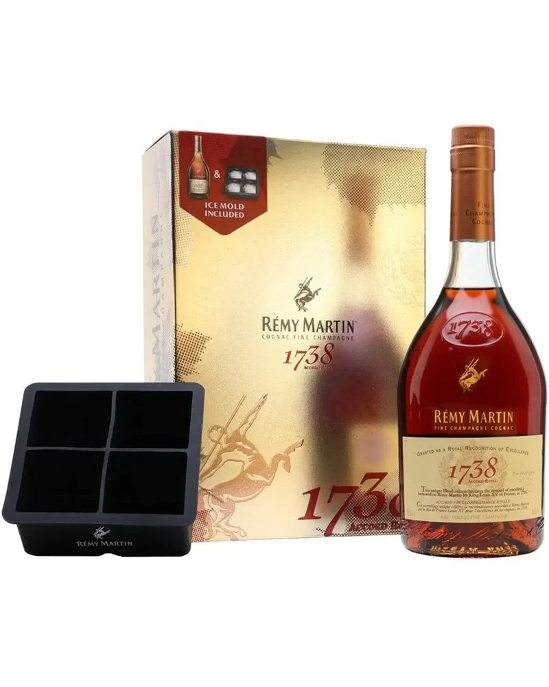 Rémy Martin 1738 Ice Mould Gift Pack, 70 cl