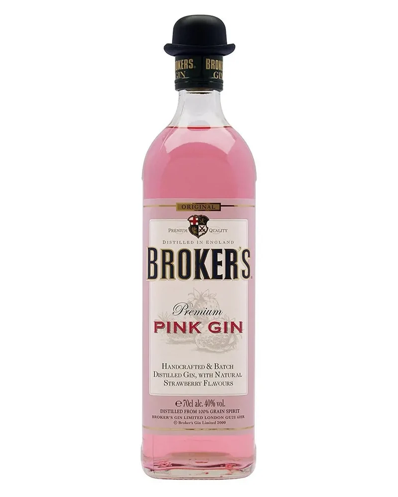 Brokers Pink Gin, 70 cl