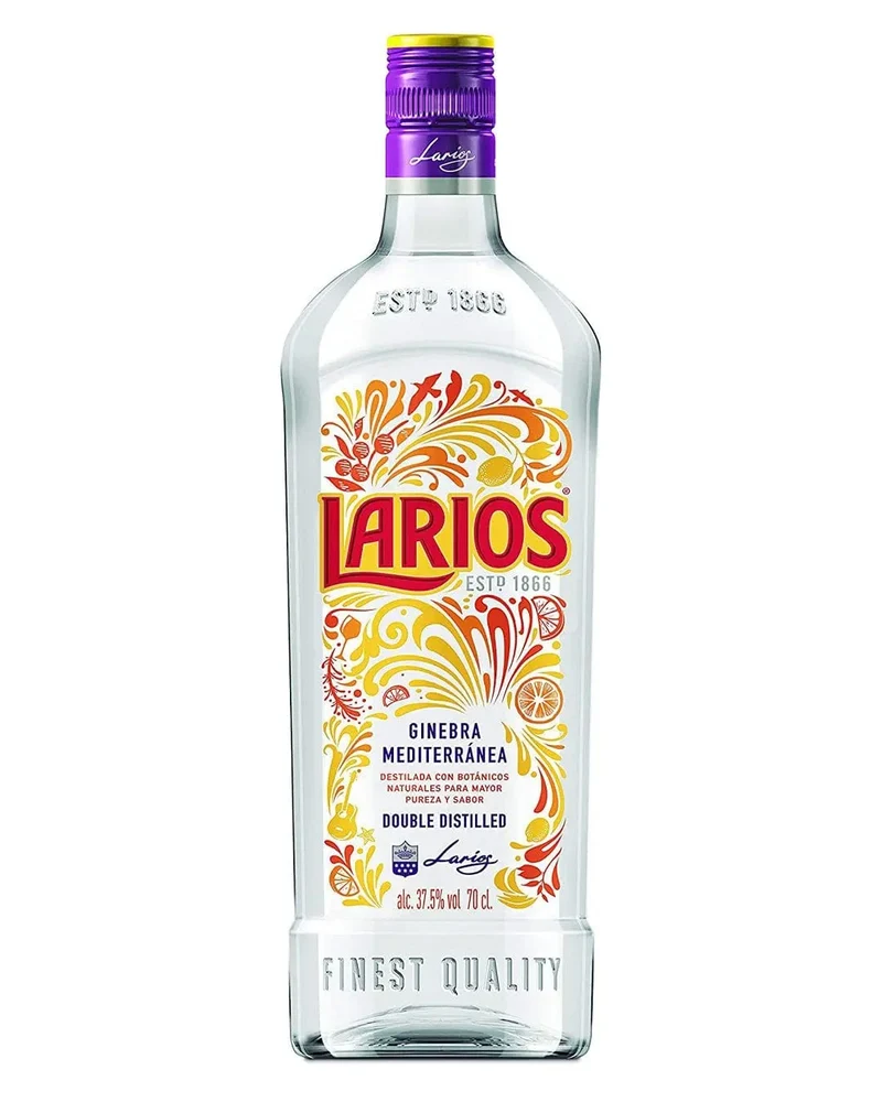 Larios Ginebra Mediterránea London Dry Gin, 70 cl