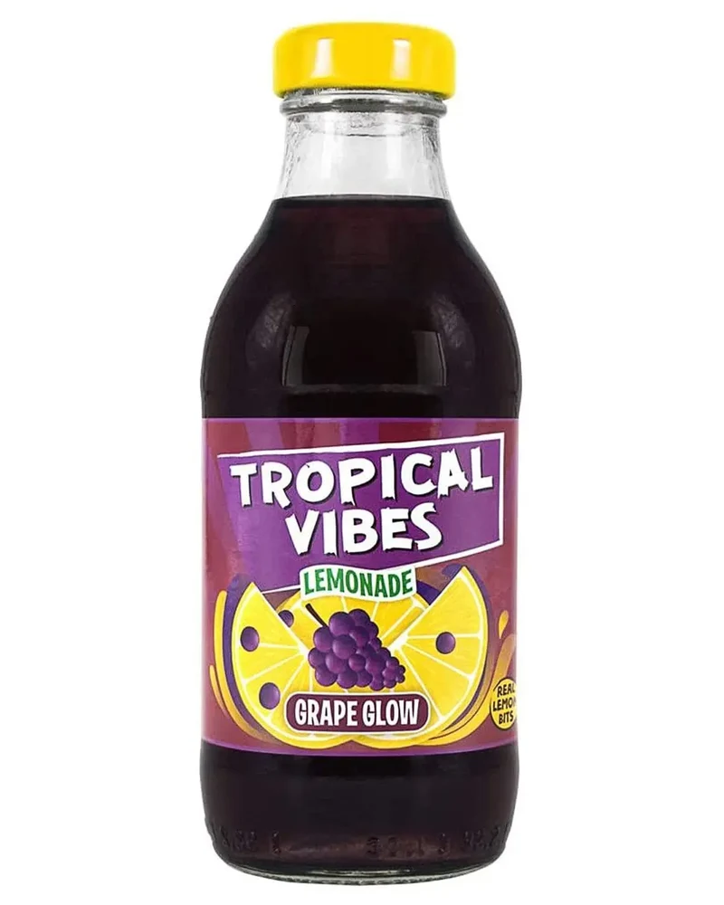 Tropical Vibes Lemonade Grape Glow Multipack, 15 x 300 ml