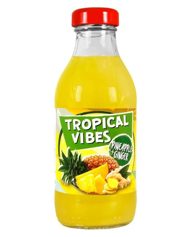 Tropical Vibes Pineapple & Ginger Drink Multipack, 15 x 300 ml