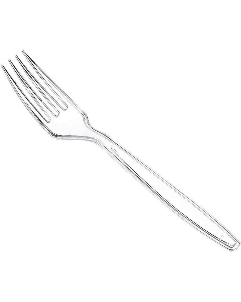 Clear Plastic Forks Pack Size 50