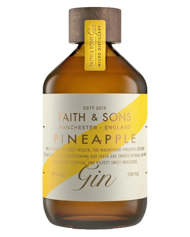 Faith & Sons Original Pineapple Gin, 50 cl