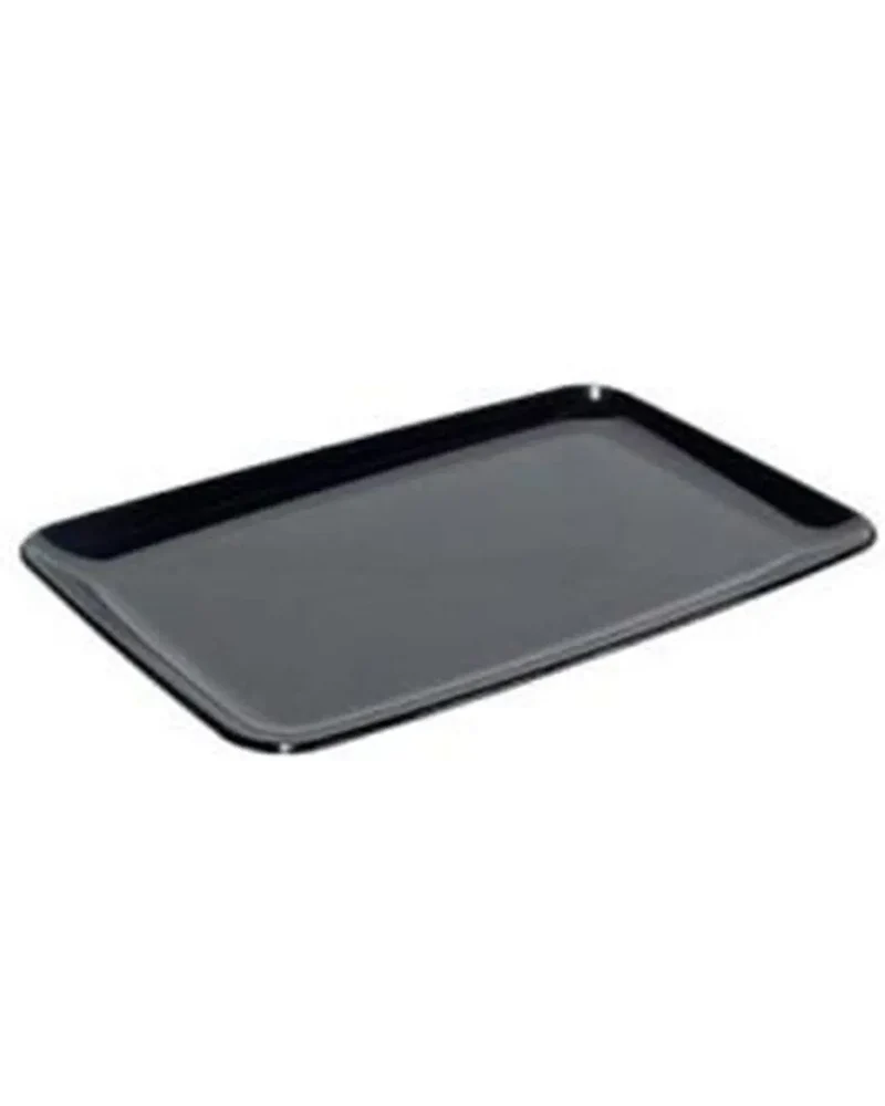 Rectangular Black Tray Plastic Pack Size 3