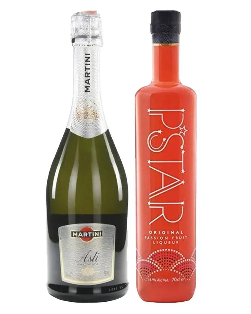 P*Star Passionfruit Liqueur Cocktail Duet, 70 cl
