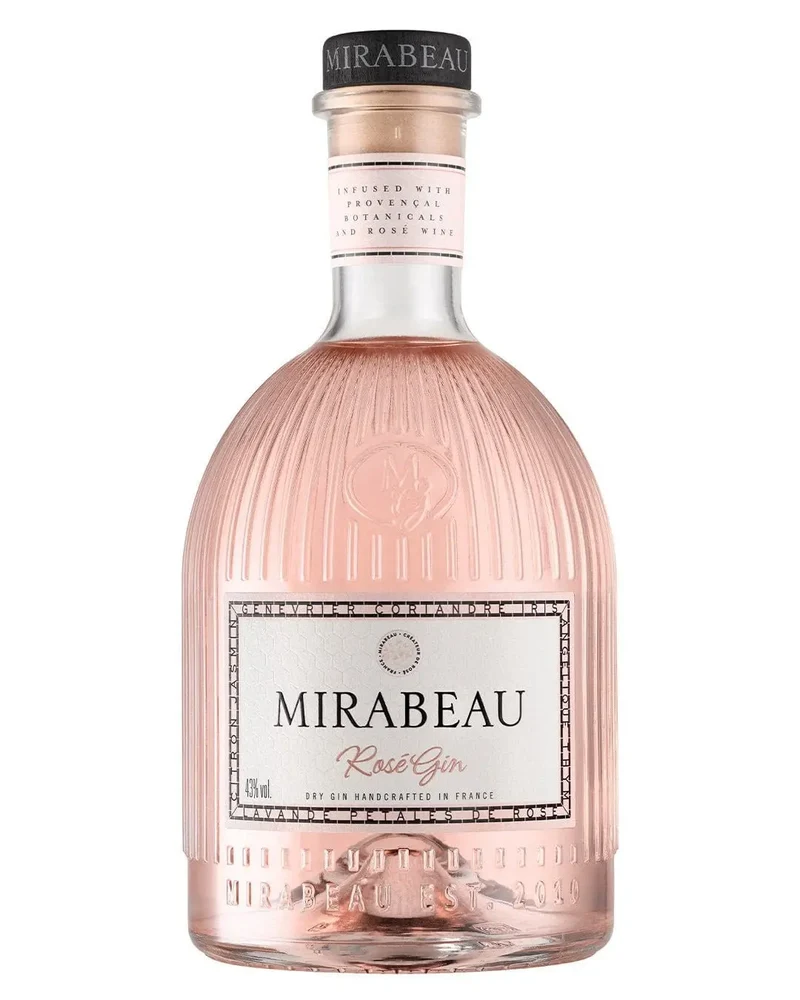 Mirabeau Dry Rosé Gin, 70 cl