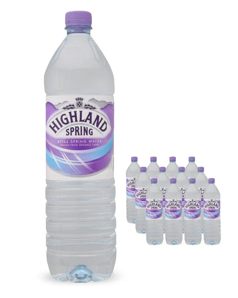 Highland Spring Still Mineral Water Multipack, 12 x 1.5 L