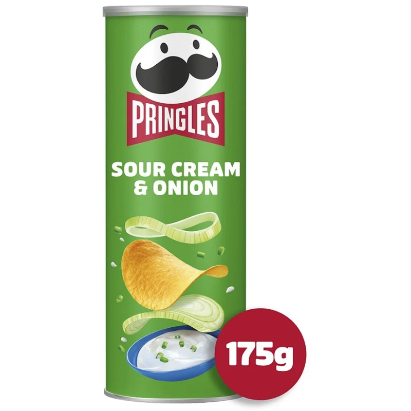 Pringles Sour Cream and Onion 175g
