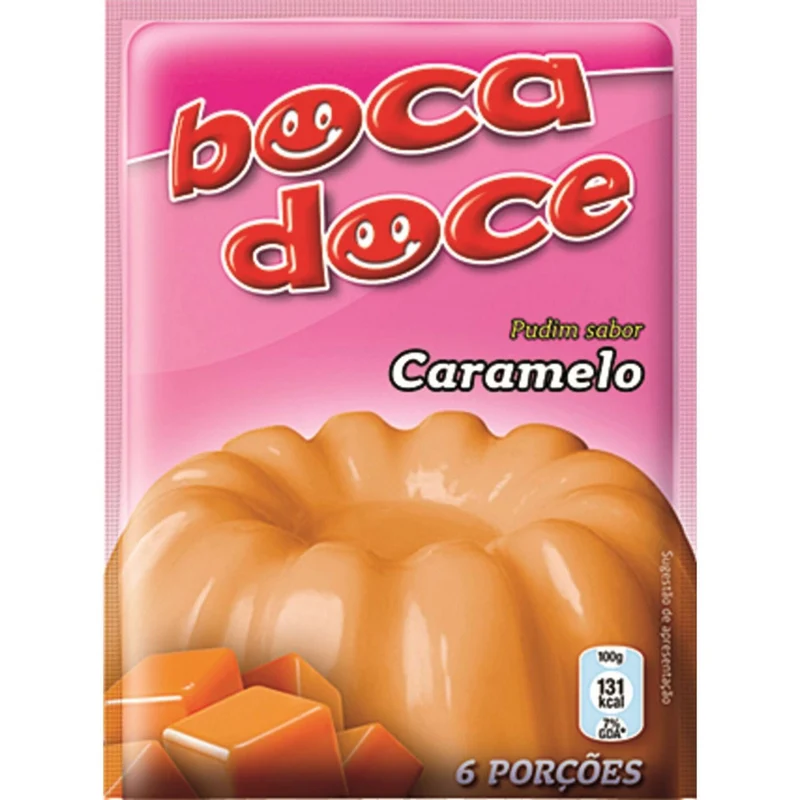 Boca Doce Caramel Pudding Mix 22g