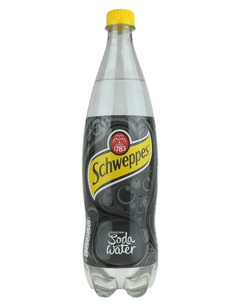 Schweppes Soda Water, 1 L